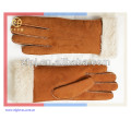 New Style Wholesale Fashion Lady Sheepskin Leather Thickness glove